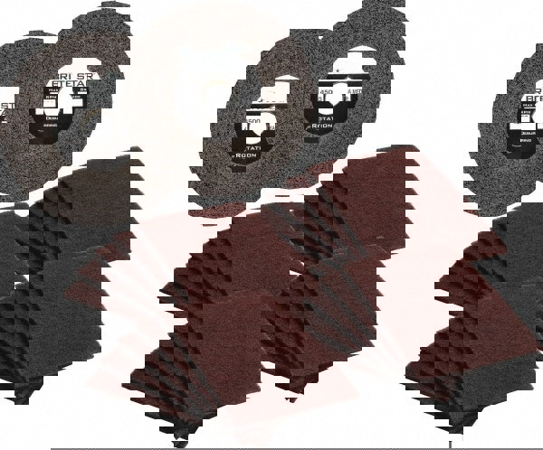 Deburring Wheel: Density 8, Aluminum Oxide